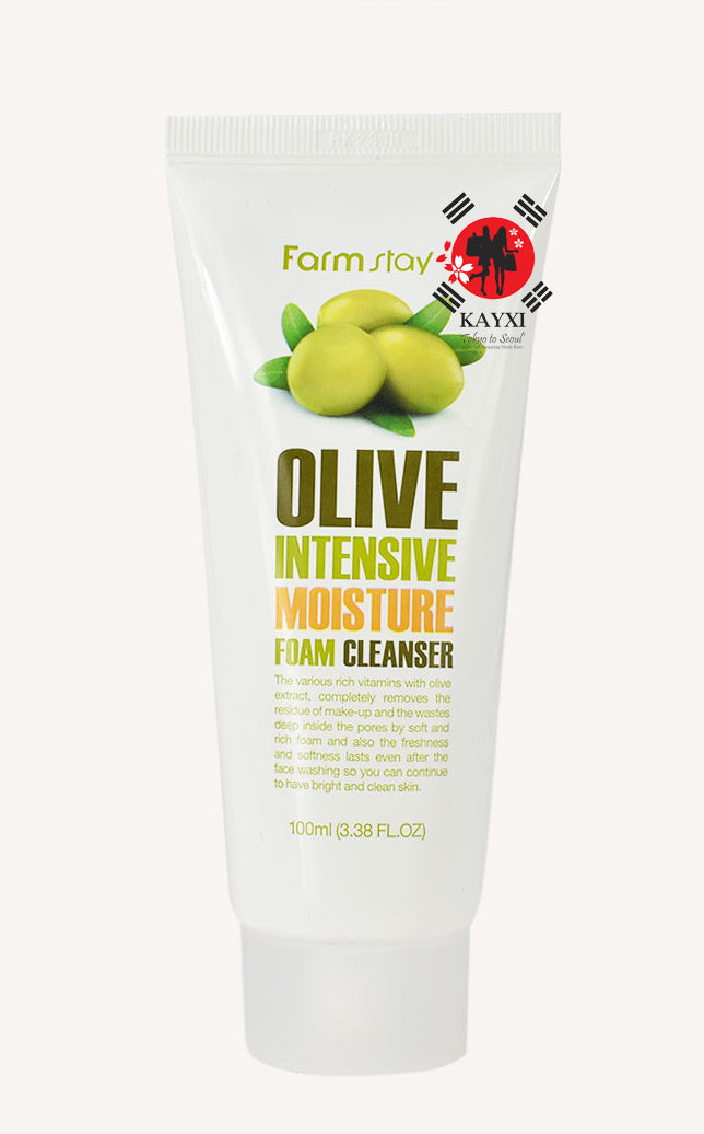 [FARM STAY] Olive Intensive Moisture Foam Cleanser - 100ml