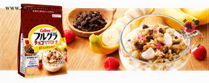 [CALBEE] Fruit Granola Cereal (Chocolate Crunch & Banana) 700g
