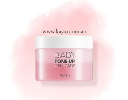 [A'PIEU] Baby Tone-Up Pink Pads 75g - 40 sheets (50% OFF) *NO BOX*