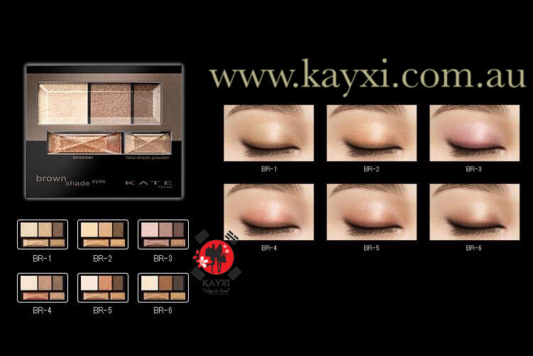 [KATE TOKYO] Frame Create Palette Eye-shadow (Brown Shade Eyes) 6 Available Shades