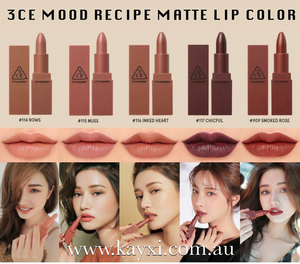 [STYLENANDE] 3CE Mood Recipe - Matte Lip Colour 3.5g (40% OFF)