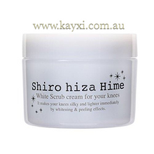 [SHIRO WAKI HIME] SHIRO HIZA HIME White Scrub Cream for Knees 50g