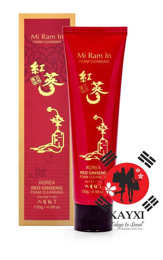 [MI RAM IN] Korea Red Ginseng Cleansing Foam 130g