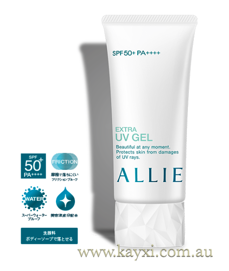 [KANEBO] Allie Extra UV Gel Mineral Moist SPF 50 PA+++ 90g New Packaging