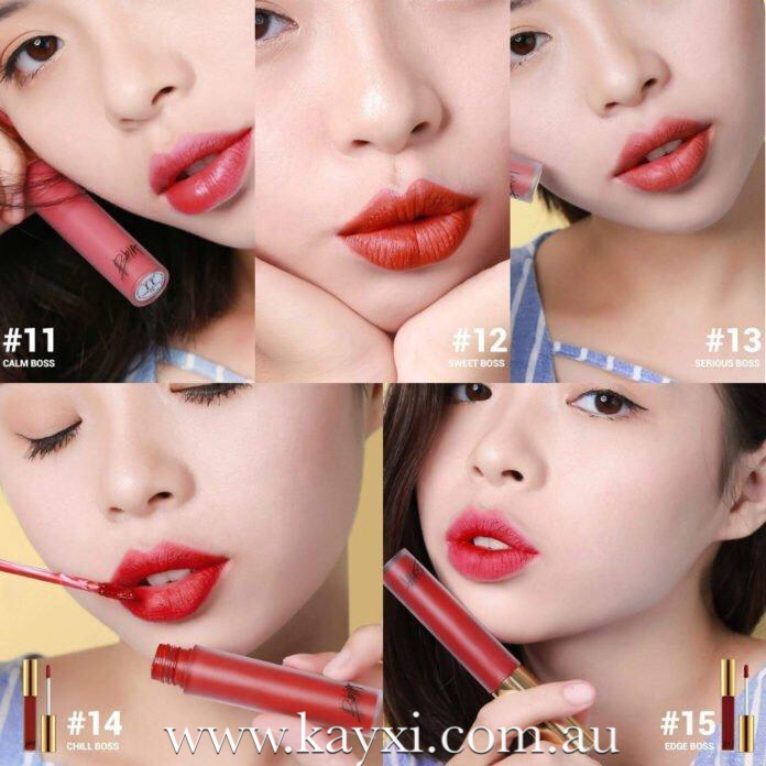 [BBIA] Velvet Lip Tint Version 3 - Boss Series 5 Colour Option