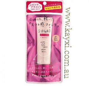 [SUGAO] Air Fit CC Colour Control Cream - Pink Bright Moist SPF 23 PA +++ 25g