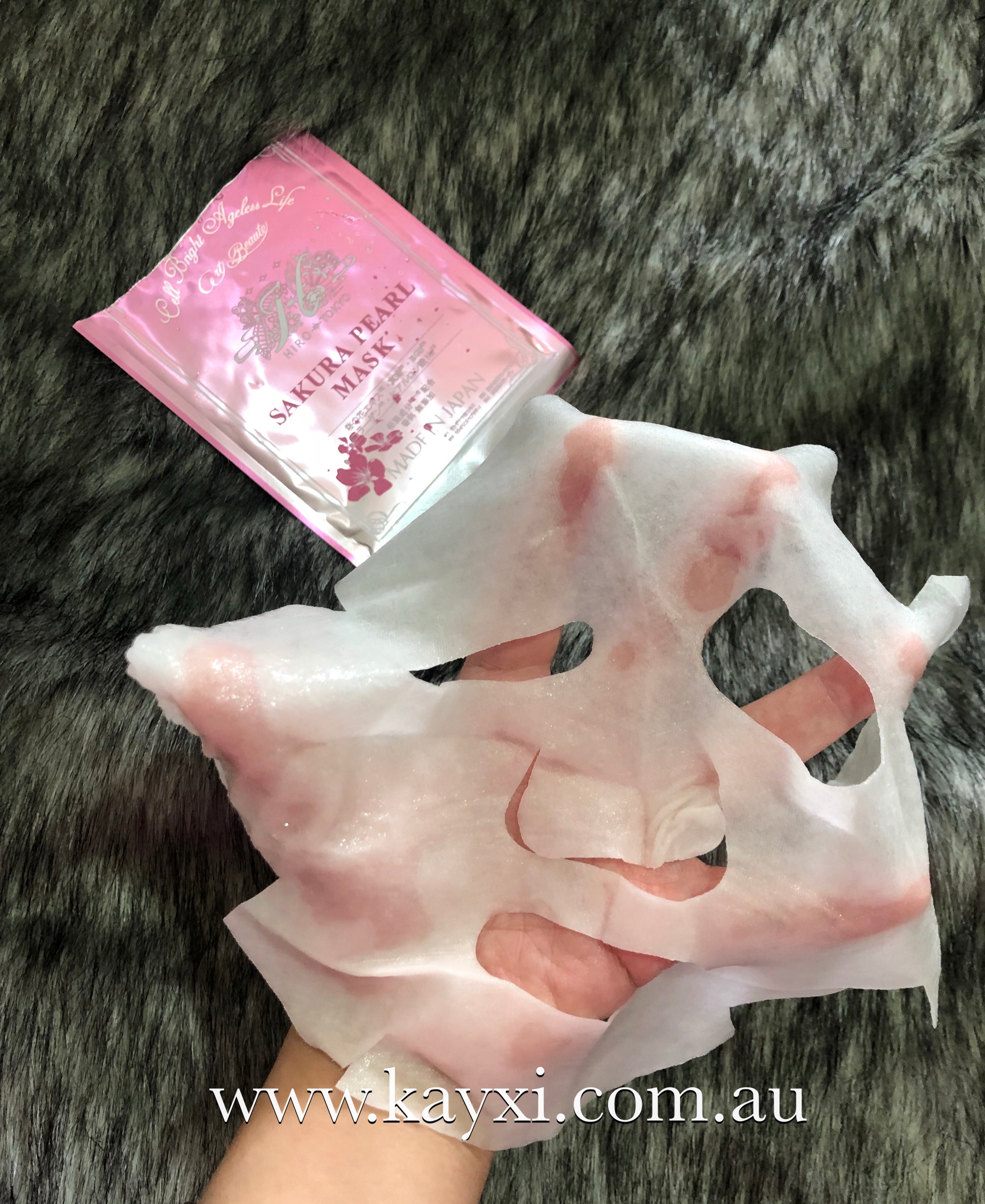 HIROSOPHY] Sakura Pearl Mask 28ml – KAYXI From Tokyo To Seoul