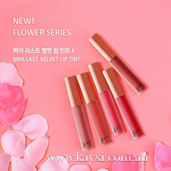 [BBIA] Last Velvet Lip Tint Version 4 - Flower Series 5 Colour Option