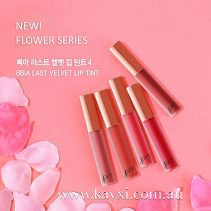 [BBIA] Last Velvet Lip Tint Version 4 - Flower Series 5 Colour Option