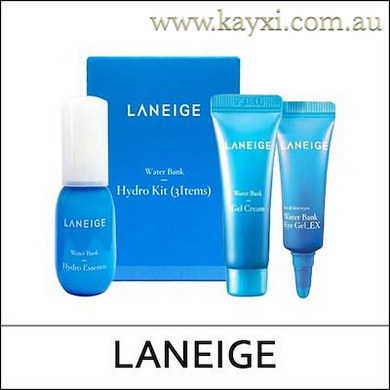 [LANEIGE] Water Bank - Hydro Kit 3 Pack (55% OFF)