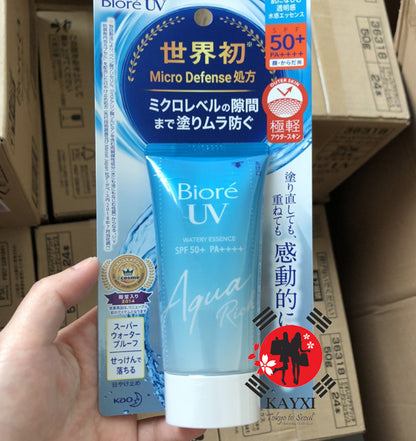[BIORE] UV Aqua Rich Watery Essence Sunscreen SPF50+ PA++++ (2019 Edition) 50g