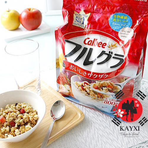 [CALBEE] Fruit Granola Breakfast Cereal 800g 🇯🇵