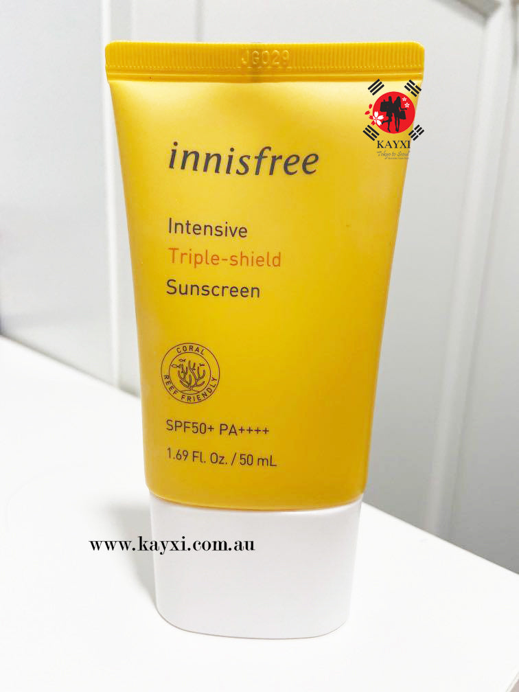 [INNISFREE] INTENSIVE  TRIPLE – SHIELD  SUNSCREEN SPF50+ PA++++50ml