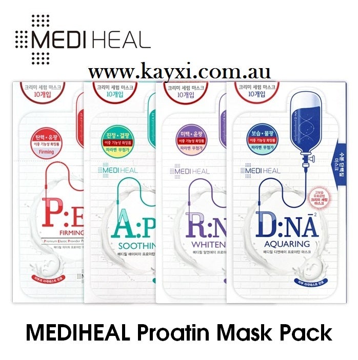 [MEDIHEAL] DNA Defense Natural Aquaring Proatin Mask 25g (1 Piece)