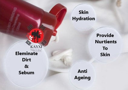[MY JIN] ‘GOLD’ Korea Red Ginseng Cleansing Foam 130ml