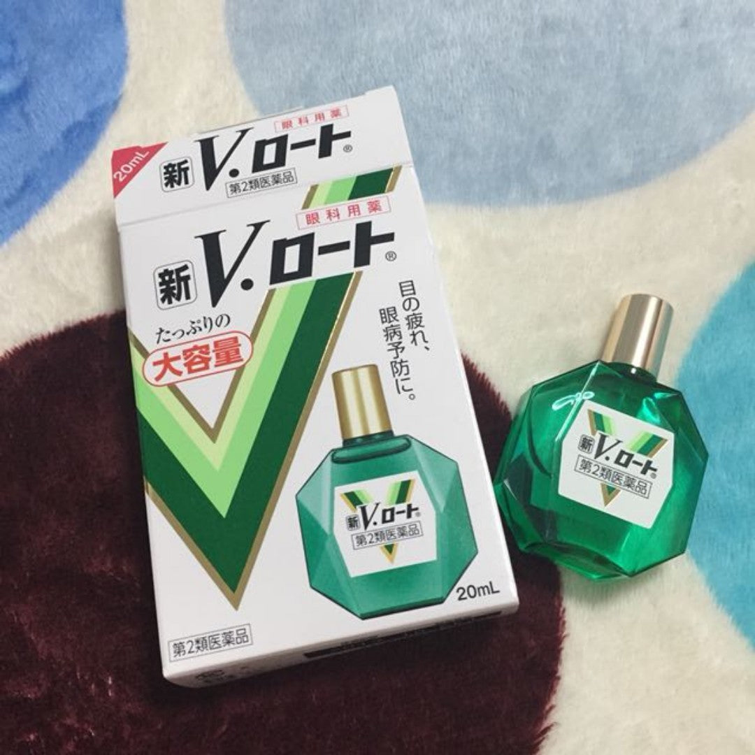 [ROHTO] Mentholatum - New V. Rohto Plus Eye Drops 20mls