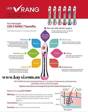 [JB BEAUTY KOREA] Led VRANG - Galvanic ION Massage System