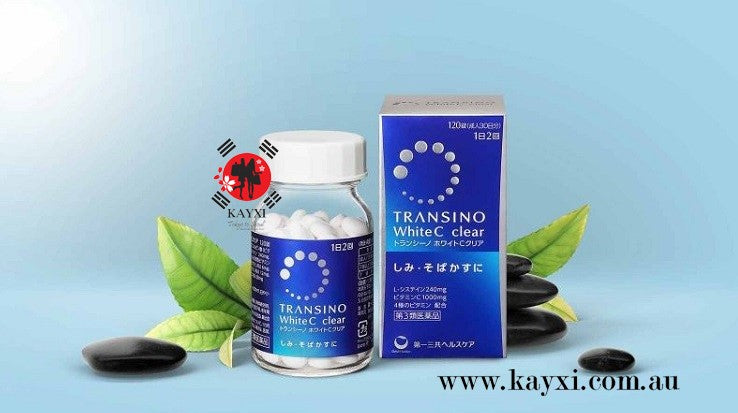 [TRANSINO] White C Clear  Skin Whitening Supplement 120 Tablets