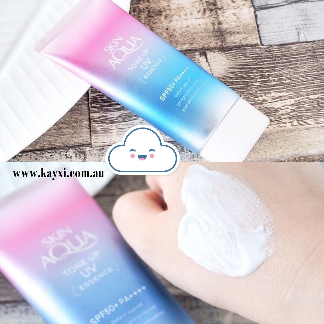 [ROHTO] Super Aqua Tone Up UV Essence (LAVENDER)  SPF50+ 80g