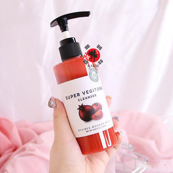 [BY VIBES - WONDERBATH] Super Vegitoks Cleanser “RED” 300ml