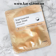 [DAILY DERMA COSMETICS] VPROVE Snail Essential Mask Sheet Gold Expert 20g WITH FREE GIFT