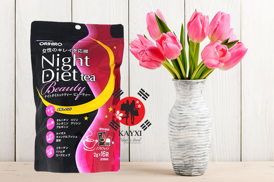 [ORIHIRO] Night Diet Tea  (Beauty Version) 16 Tea Bags of 2g each