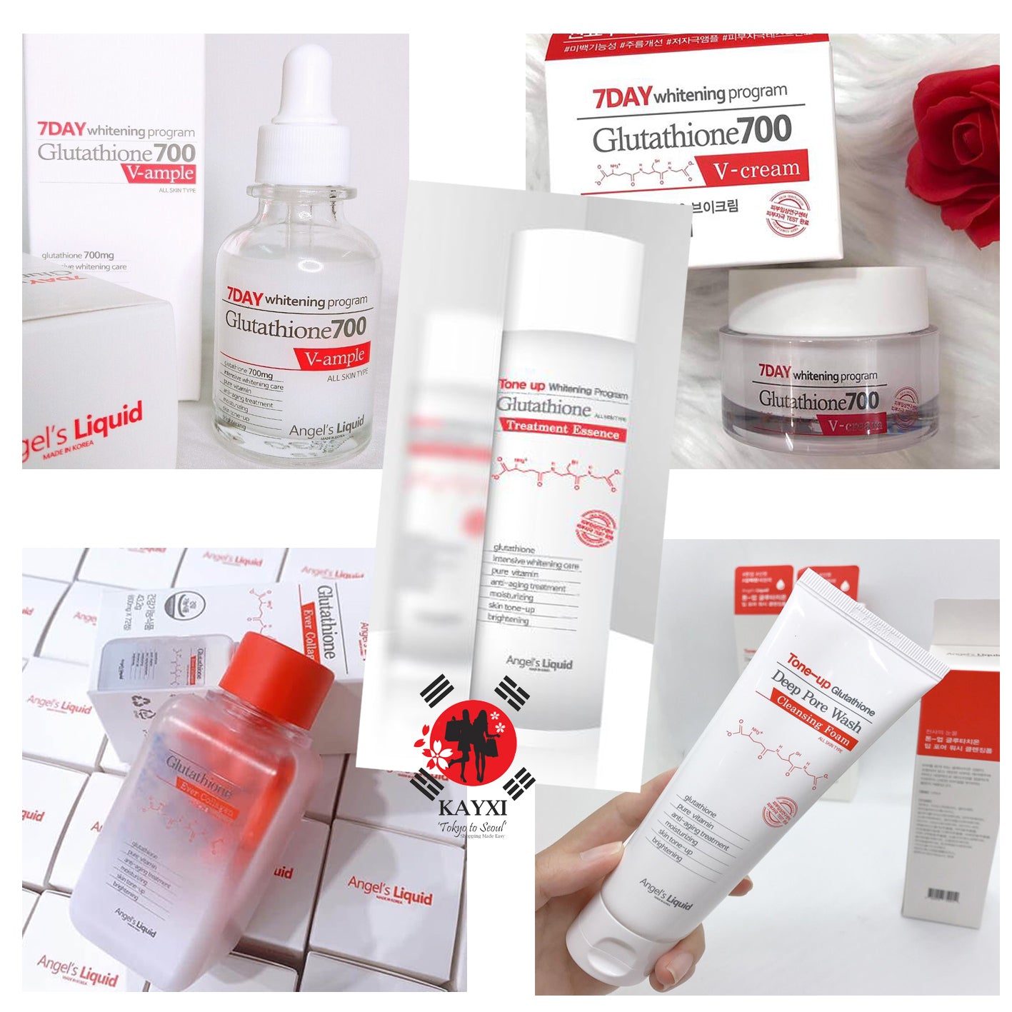 [ANGEL’S LIQUID]  Glutathione Cleansing Foam 120ml